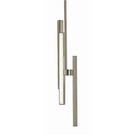 Afx Indra 4" LED Pendant - Satin Nickel IDRP04LAJD1SN